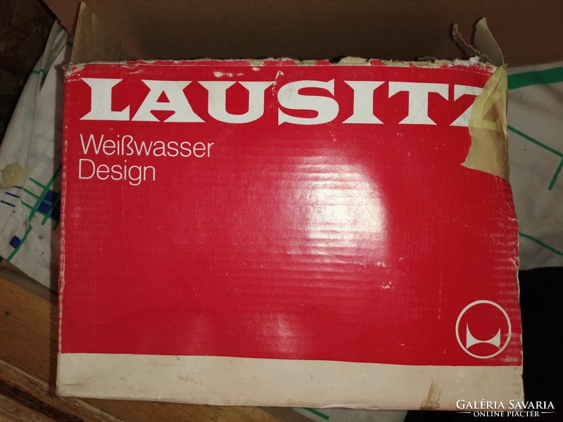 5.500.-Ft! Eladó 6 db – os készletben Lausitzer Weißwasser Design likőrös pohár.