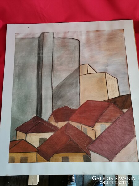 Bauhaus pastel 1965 (in the style of Louis the Voivodeship)