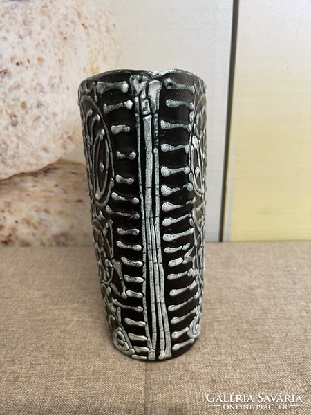 Gorka gauze ceramic vase with handles a45