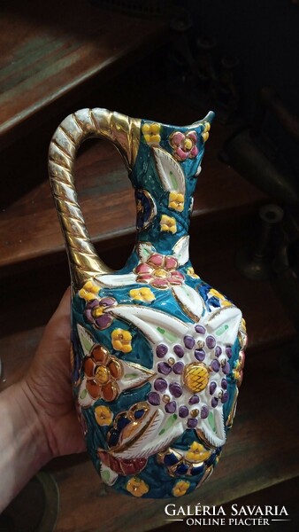 Hubert bequet ceramic spout from the 1930s, height 34 cm