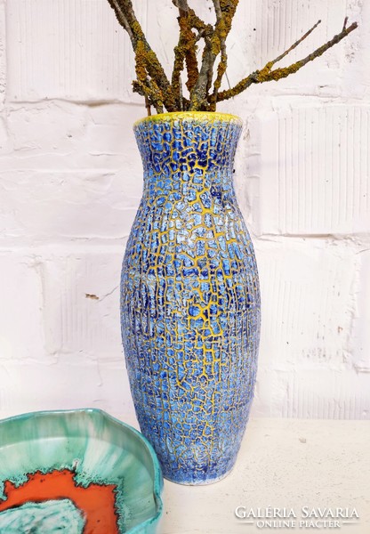 Beautiful ceramic vase by Károly Bán