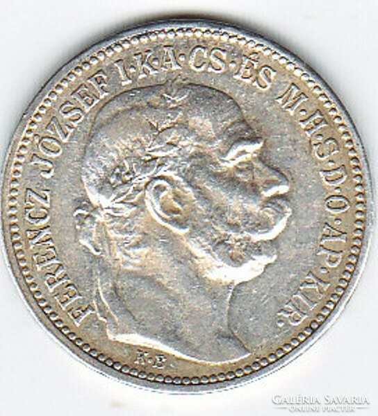 Hungary 1 silver Austro-Hungarian crown 1915