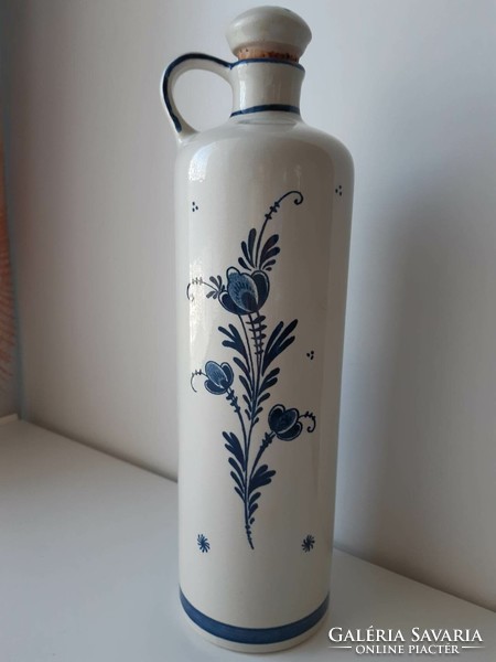 Handmade ceramic bottle