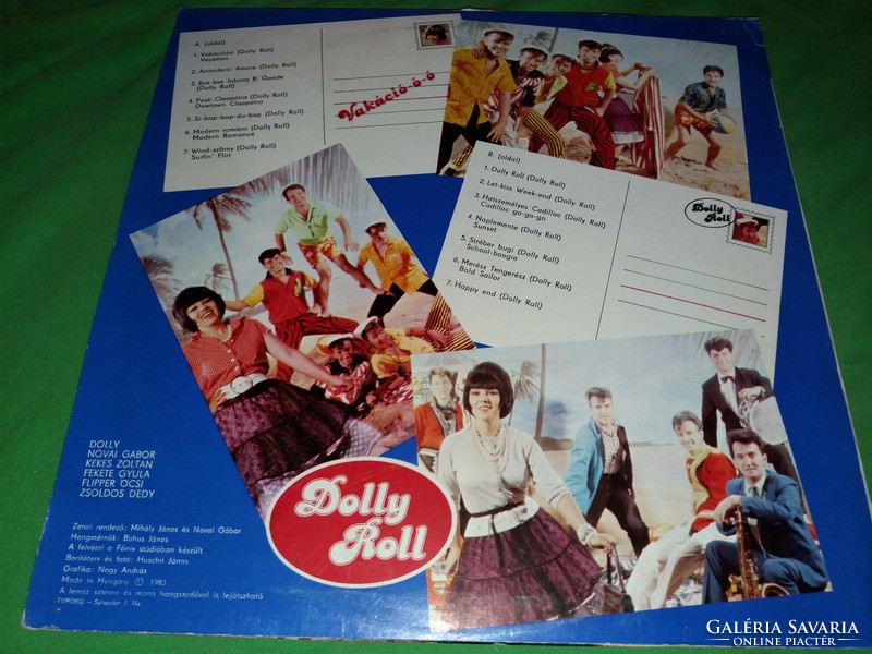 Old dolly roll 1983. Vacation-oh-oh music vinyl lp LP in good condition according to the pictures