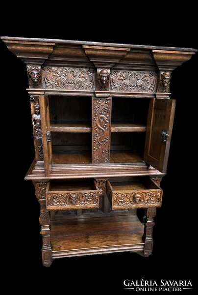Renaissance style cabinet cabinet