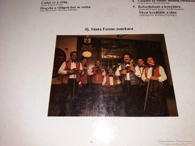 Régi BESSENYEI FERENC NÓTÁK 1986. zene bakelit LP nagylemez szép állapotban a képek szerint