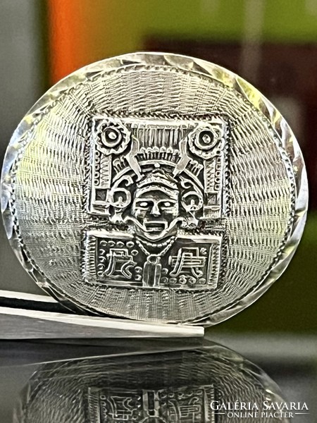 Mexikói ezüst Medál-kitűző