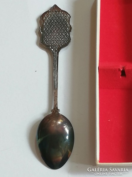 Hummel silver-plated spoon with box for collectors
