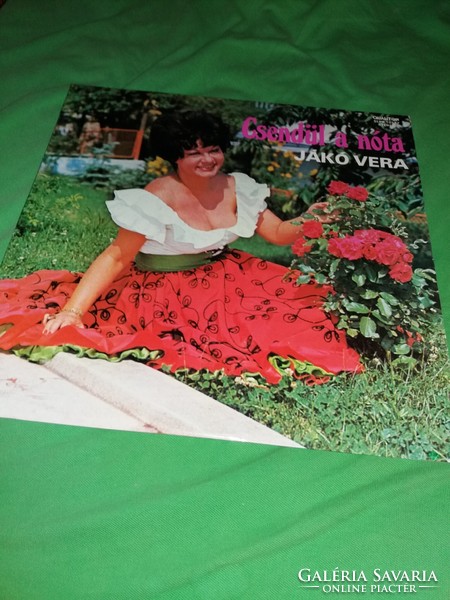 Old Hungarian sheet music Jákó vera 1979. Music vinyl lp LP in good condition according to the pictures