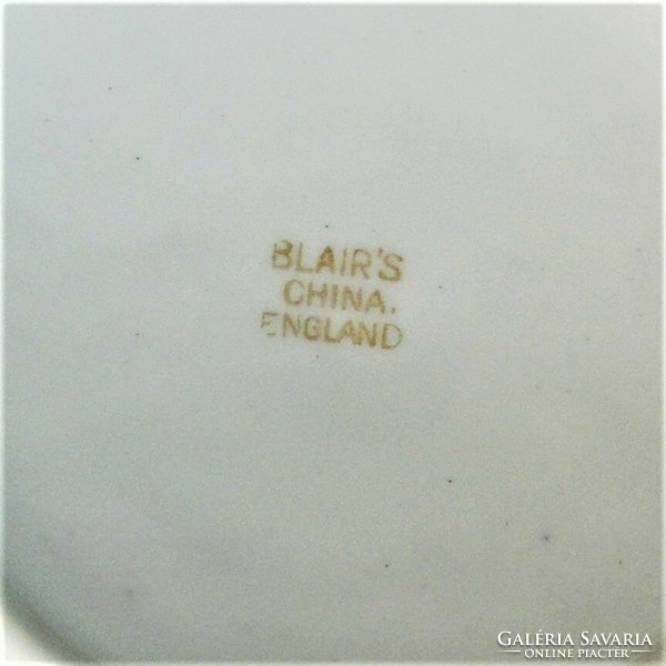 Antik BLAIR'S England teáscsésze aljával - Gyűjtői darab