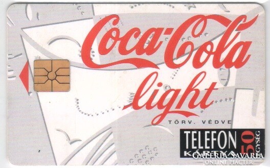 Magyar telefonkártya 1045    1994 Coca-Cola Light GEM 1 nincs Moreno  37.000  db.
