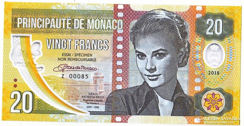 Monaco 20 franc fantasy money 1918