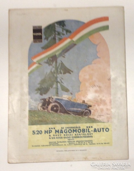 AUTÓ - a KMAC lapja. 1928 (Gróf Török Sándor)
