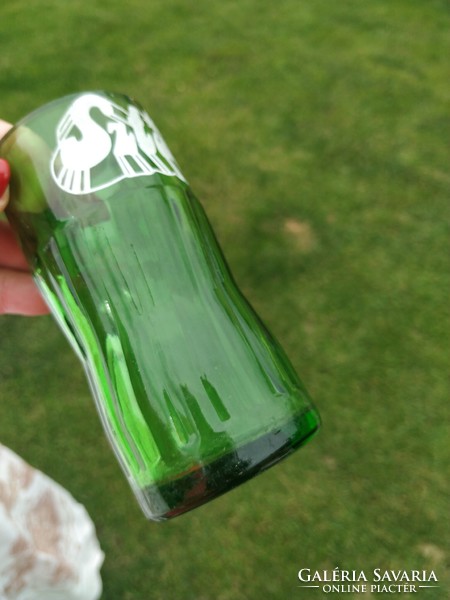 Retro zöld SZTÁR üveg, pohár  eladó!
