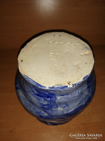 Marked craftsman's ceramic vase (9/d)