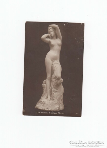 Greeting card postal clean artistic nude picture