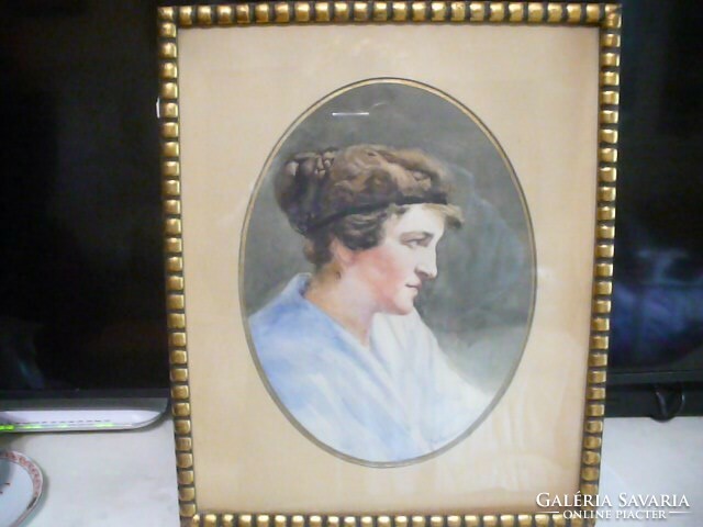 Weszprémi jelzésű női portré