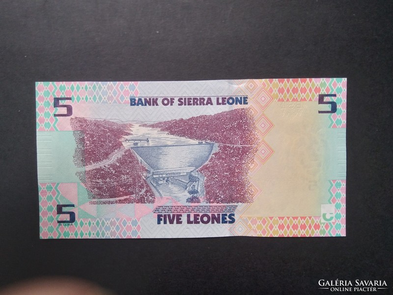 Sierra Leone 5 Leones 2022 Unc