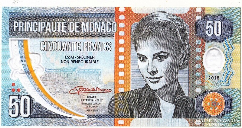 Monaco 50 franc fantasy money 1918