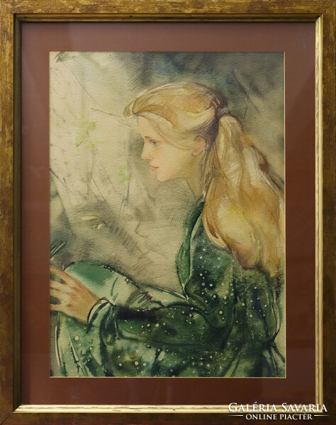 Bánrévy Magda - Női portré (1955)