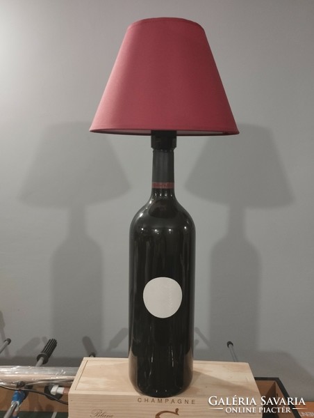 Sauska winery double magnum (3 liter) bottle lamp