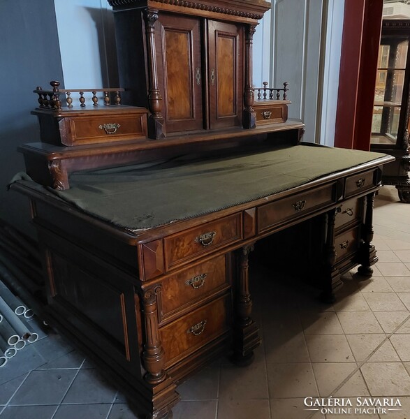 Antique old German desk