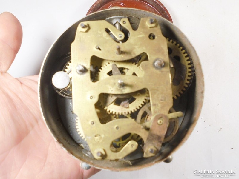 Retro old clock alarm clock sevan brand ussr soviet-russian