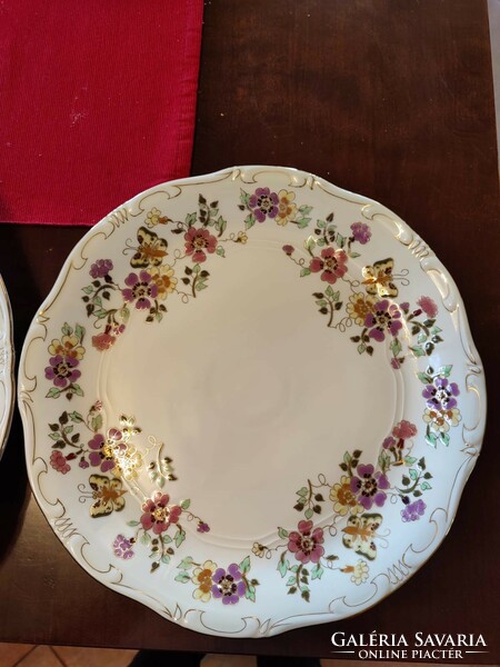 Flawless! Zsolnay butterfly pattern dessert plate 16.5 cm