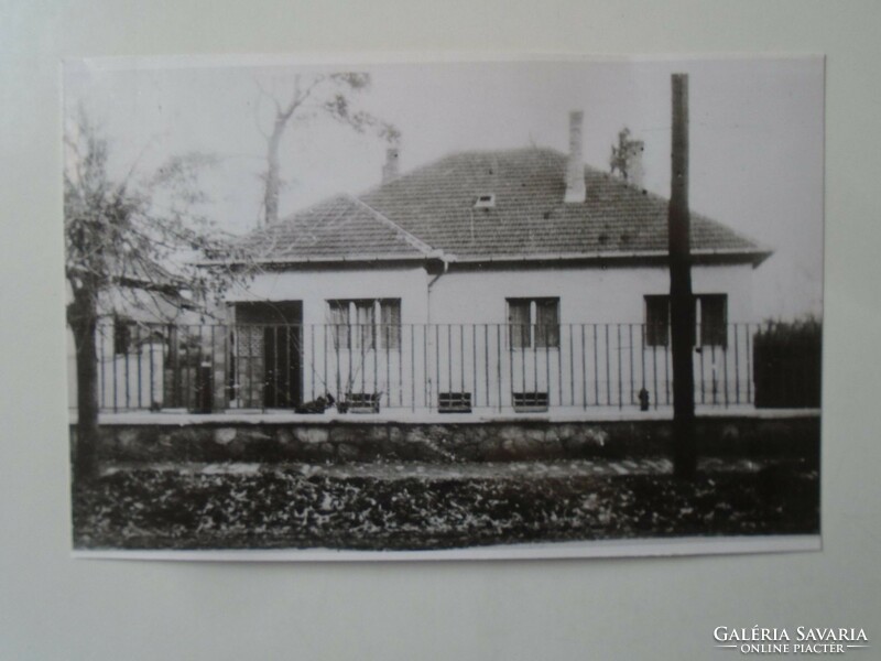 ZA451.117  Régi fotó - Békéscsaba  - Körösparti ház  1950-60's
