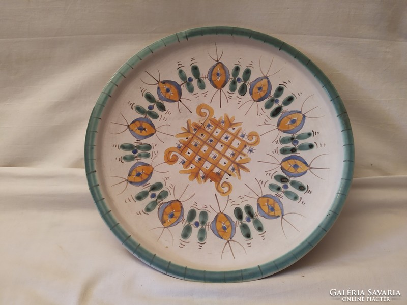 A very large gorka dinner plate