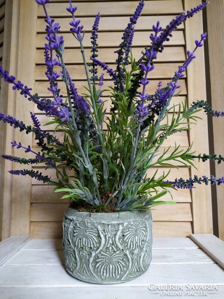 On sale, Tihany style lavender stone casket