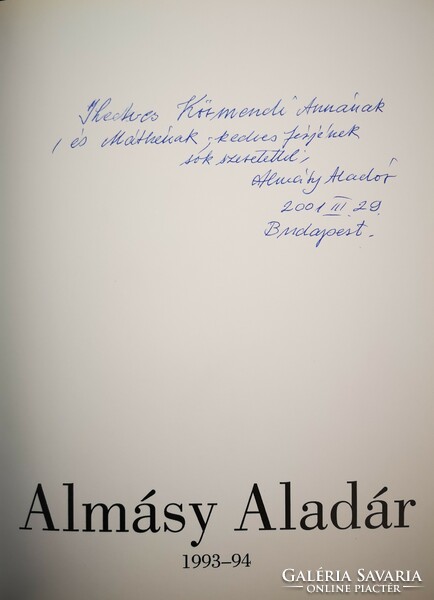 Almásy Aladar 1993 - 1994