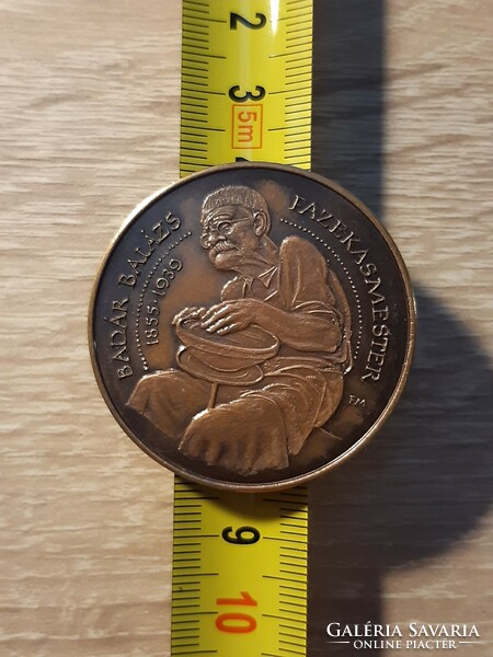Master potter Balázs Badár, Mezőtúr 1986 commemorative medal