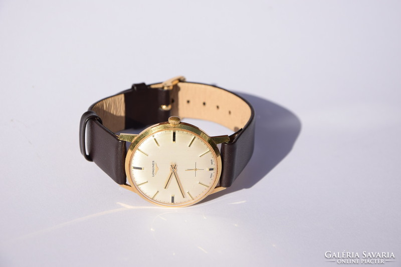 Longines 18k gold watch (wristwatch)
