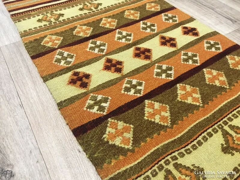 Handwoven carpet / tapestry, 55 x 180 cm