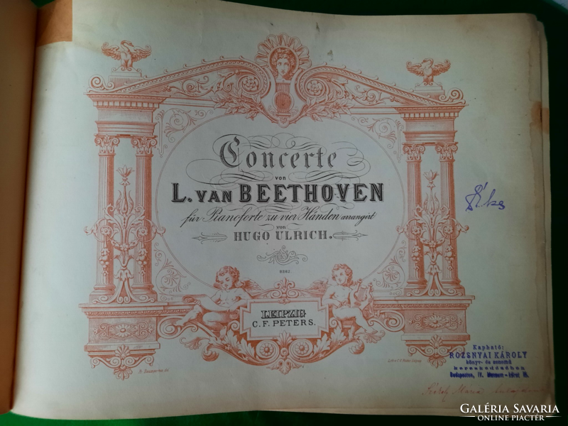 Sheet music by Beethoven and Haydn