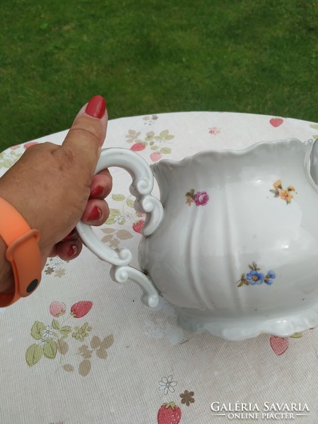 Zsolnay porcelain tea pot for sale! Extra charge for tea set