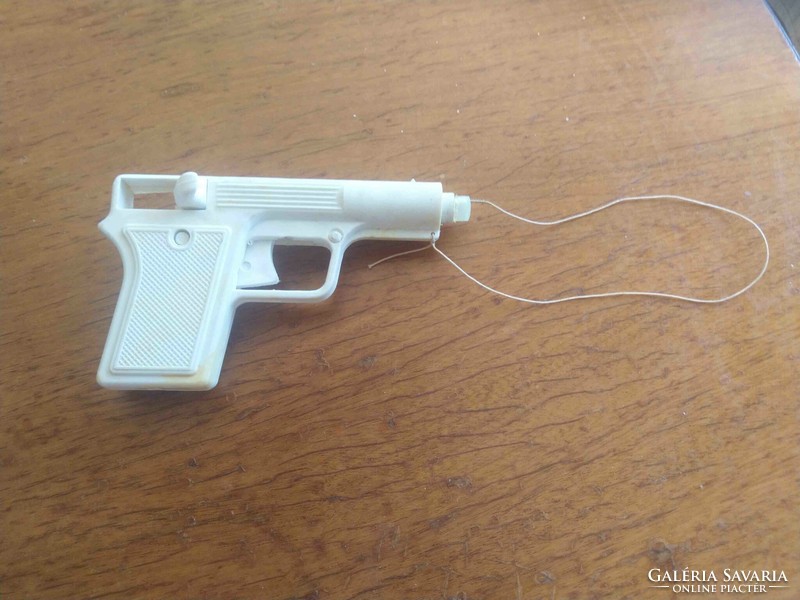 Old plugged toy pistol