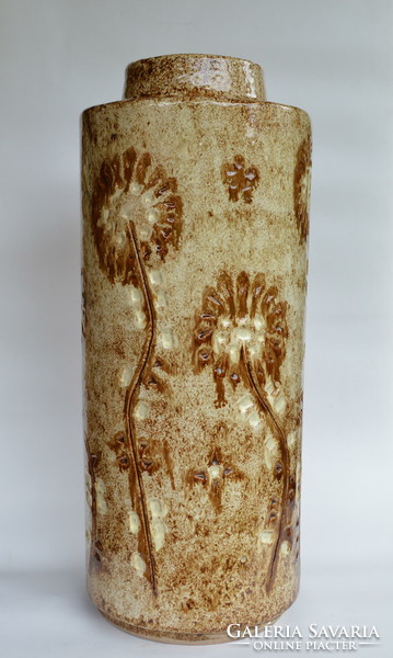 Zsolnay pyrogranite floor vase.