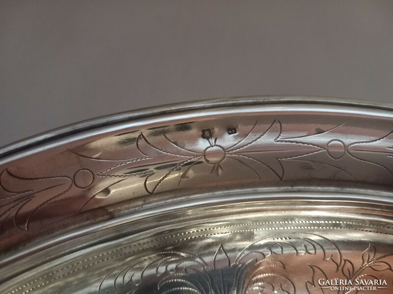 Rarity!! Silver historicizing ear bowl (Vienna 1880) with art historian certificate