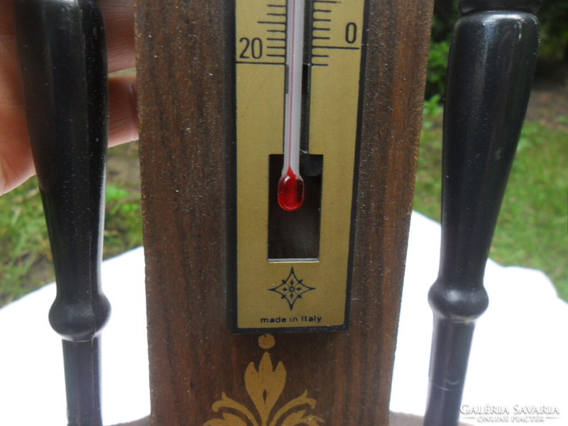 Barométer- óra-hőmérő  páratartalom mérő egyben fali