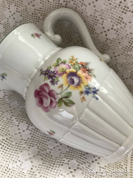 Water jug with flower pattern
