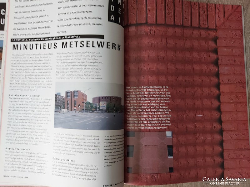 DETAIL holland nyelvű ismeretterjesztő építészeti folyóirat- képekkel, leírásokkal - 554