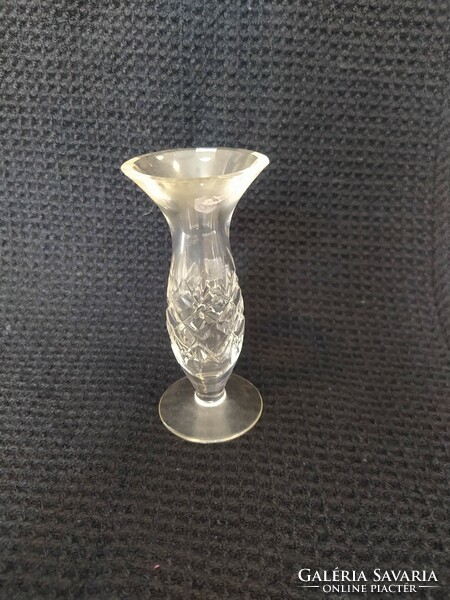 Antik üveg kristály váza