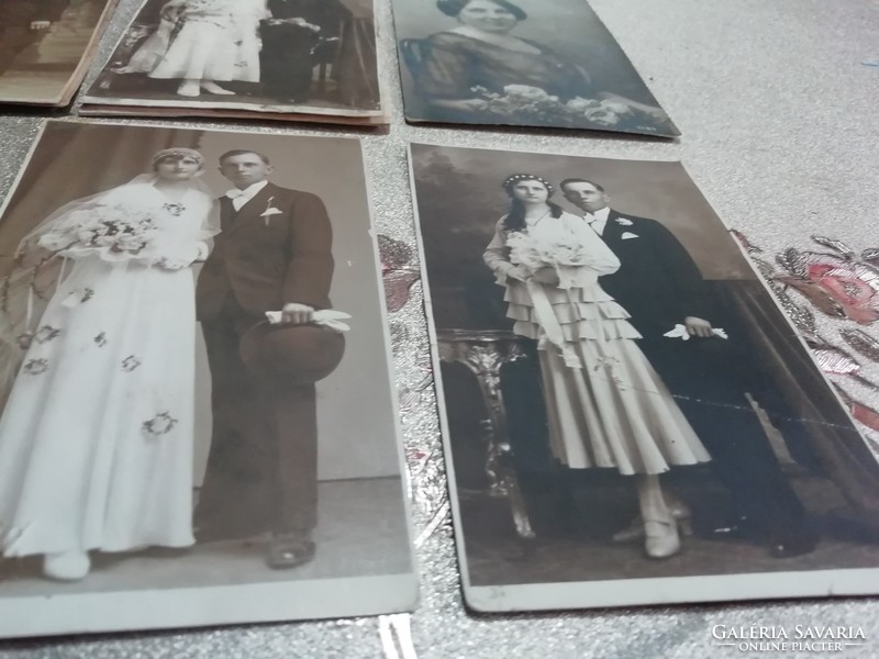 Régi esküvői képeslapok, képek 30-as évek től