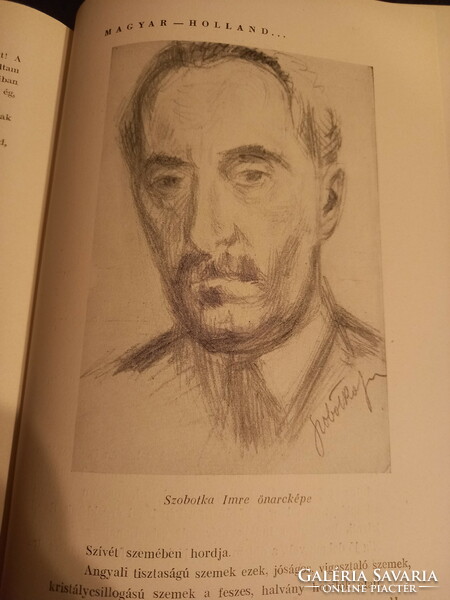 Imre Szobotka - self portrait, 1944, pencil, unique drawing
