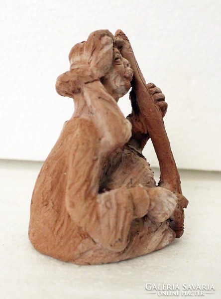 Ceramic musician figure