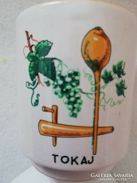 Rare souvenir set from Bodrogkeresztúr, Tokaj