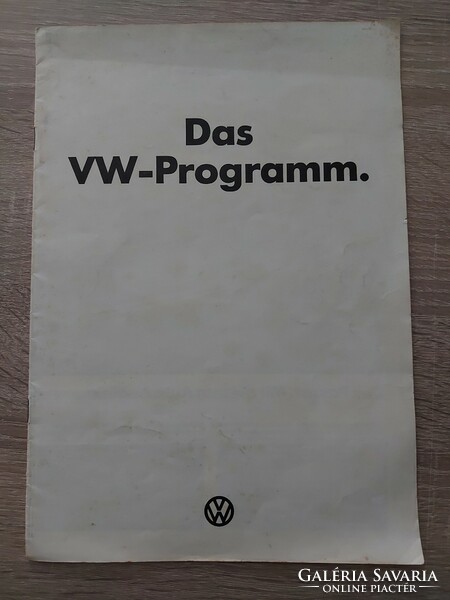 VW típusbemutató prospektus - 1973 ból - 545