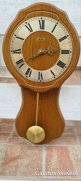 Hermle digital wall pendulum clock